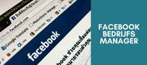 Facebook bedrijfsmanager